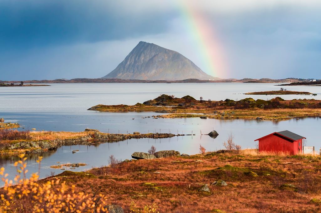 Image Randonnée Matmora - Plage De Kvalvika - Rorbu