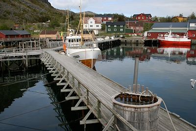 © Caroline Laurent - Ballstad - Îles Lofoten - Norvège Ballstad - Îles Lofoten - Norvège