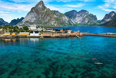 © Mattias Fredriksson/Visitnorway.com - Moskenes dans les îles Lofoten - Comté de Nordland - Norvège Moskenes dans les îles Lofoten - Comté de Nordland - Norvège