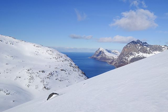 Voyage : Rando raquettes à Kvaløya et Senja Voyage Rando raquettes à Kvaløya et Senja