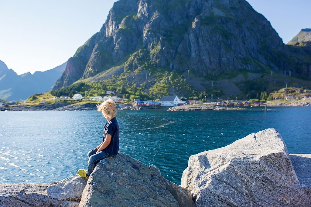 Image Norvège - Îles Lofoten en famille avec des enfants