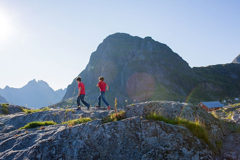 Image Norvège - Îles Lofoten en famille avec des enfants