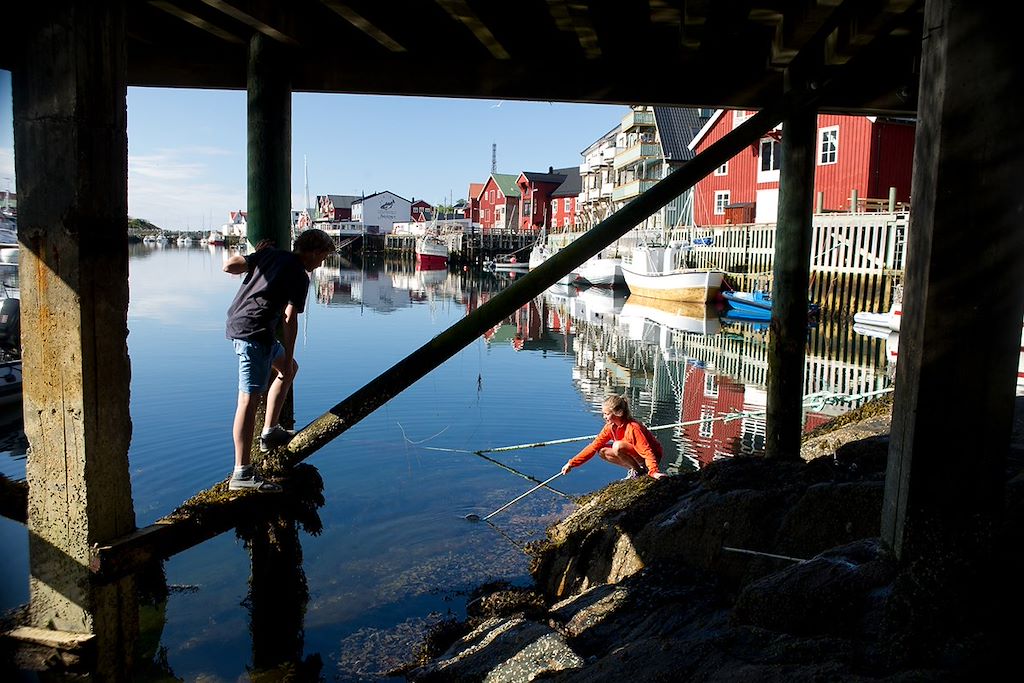 Image Norvège - Îles Lofoten en famille avec des enfants