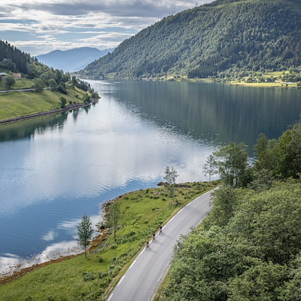 Vélo Norvège Région des fjords