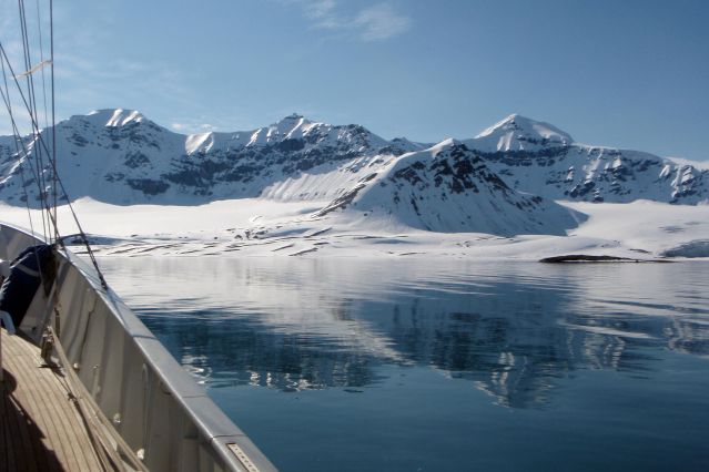 Image Ski de rando et voile en Laponie norvégienne