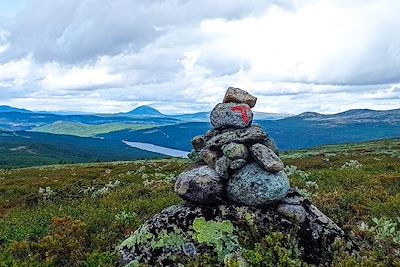 Cairn dans le massif d'Espedalen - Norvège