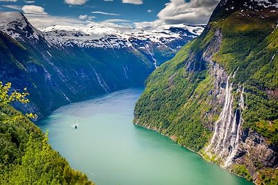 Geirangerfjord - Seven Sister Waterfall - Norvège