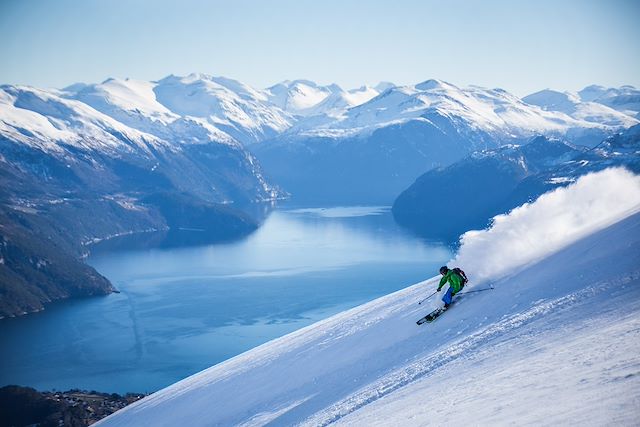 Ski de randonnée Norvège Région des fjords