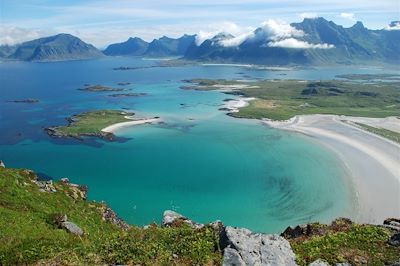 Plage de Sandbotnen - Norvège