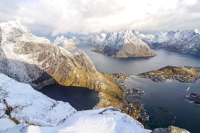 Raquette Norvège Iles Lofoten