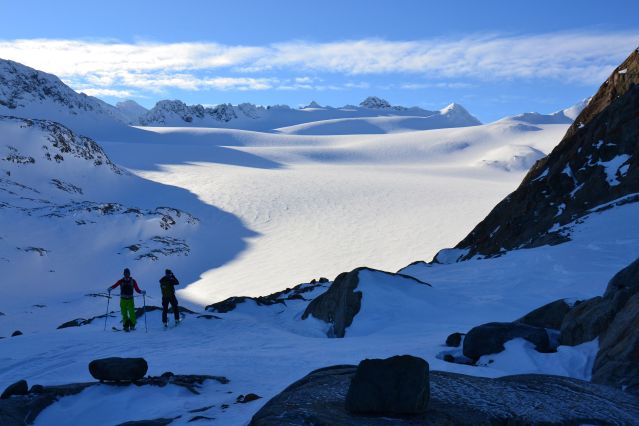 Voyage Ski et voile dans les Alpes de Lyngen