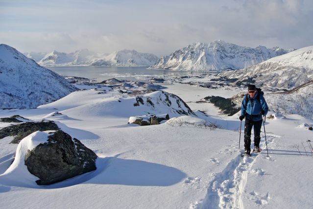Voyage à la neige : Aurores boréales et pêcheurs des Lofoten