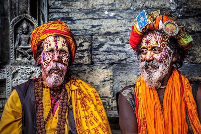 © Yann Tosseyn - Sadhus - Tour du Manaslu - Népal Sadhus - Tour du Manaslu - Népal