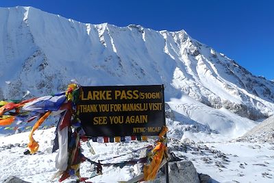 © Mabrouk Hamrit - Larke Pass - Tour du Manaslu - Népal Larke Pass - Tour du Manaslu - Népal
