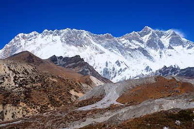 Face sud du Lhotse - Vallée du Khumbu - Népal