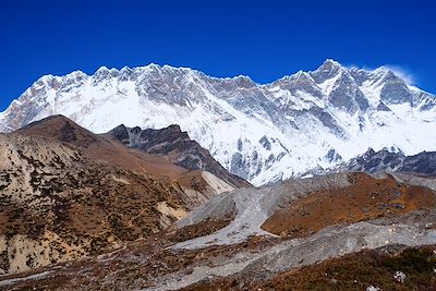 © Rémi Lasseigne - Face sud du Lhotse - Vallée du Khumbu - Népal Face sud du Lhotse - Vallée du Khumbu - Népal