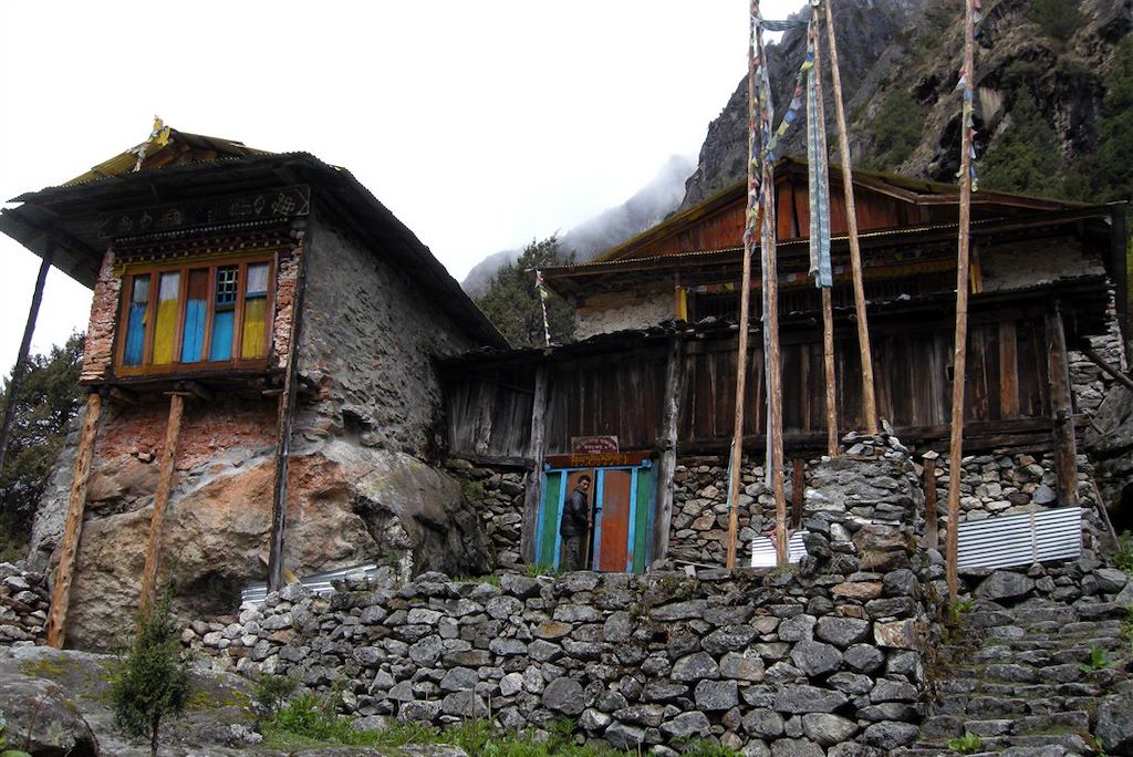 Image Trek Népal - Trek Kangchenjunga - Camp de Pangpema