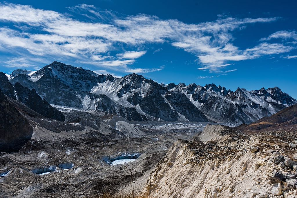 Image Trek Népal - Trek Kangchenjunga - Camp de Pangpema