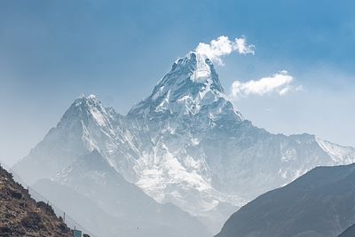 Yacks et Stupas - Everest - Népal