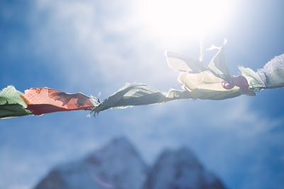 Drapeaux de prière - Népal