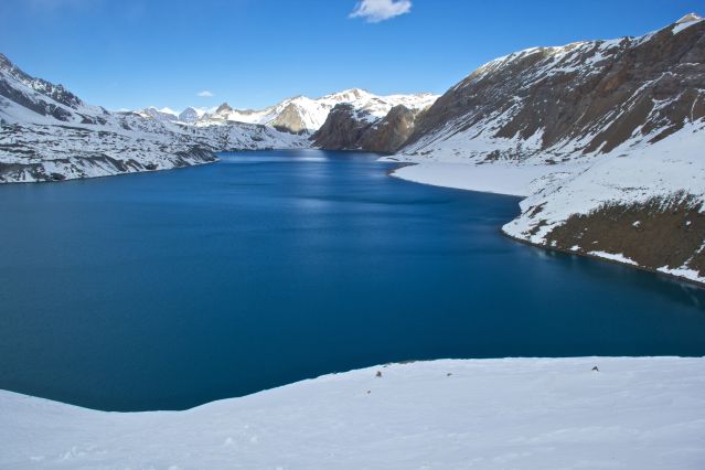 Image Annapurnas, lac Tilicho et Mesokanto La
