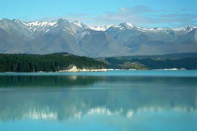 Le lac Tekapo- Ile du Sud - Nouvelle Zélande