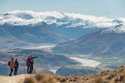 Roys Peak Track - lac Wanaka - Nouvelle-Zélande 