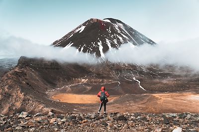 Randonnée dans le parc national Tongariro - Nouvelle-Zélande