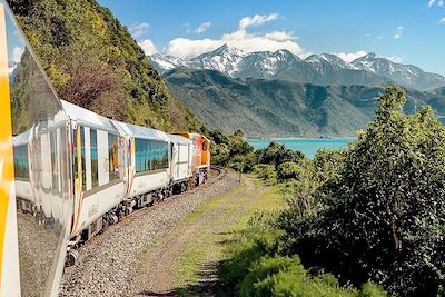 Le train Coastal Pacific - Nouvelle-Zélande 