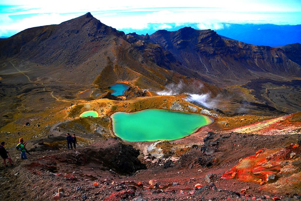 Image Culture maorie - Canoé Whanganui River - Parc national Tongariro