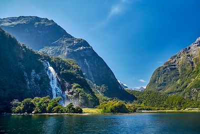 Bowen Falls - Fiordland National Park - Nouvelle Zélande
