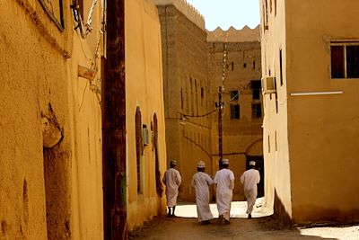 Dans les rues du village d’Al Hamra - Oman