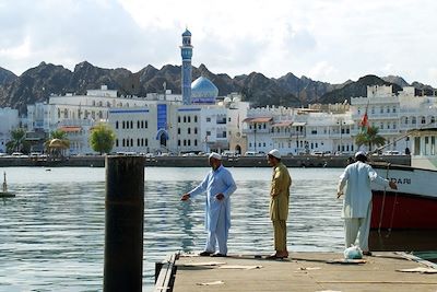 Dans le port de Mascate - Oman