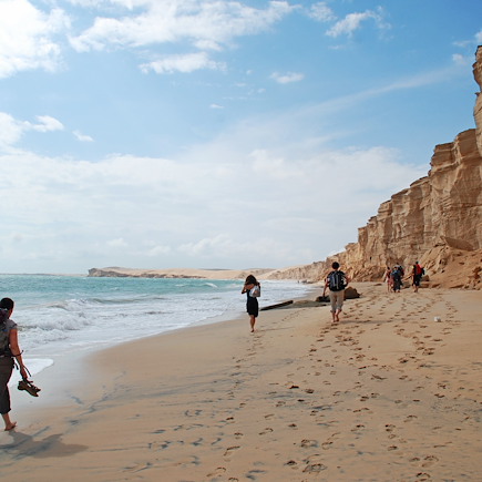 Randonnée Oman Canyon et oasis