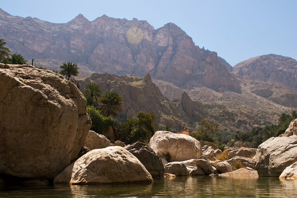 Image Trek Oman - Randonée Wadi Tiwi - Wadi Bani Khaled