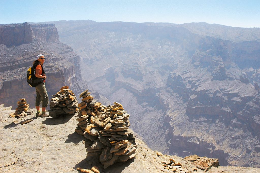 Image Trek Oman - randonnée désert - Djebel Shams - Wadi Bani Khaled
