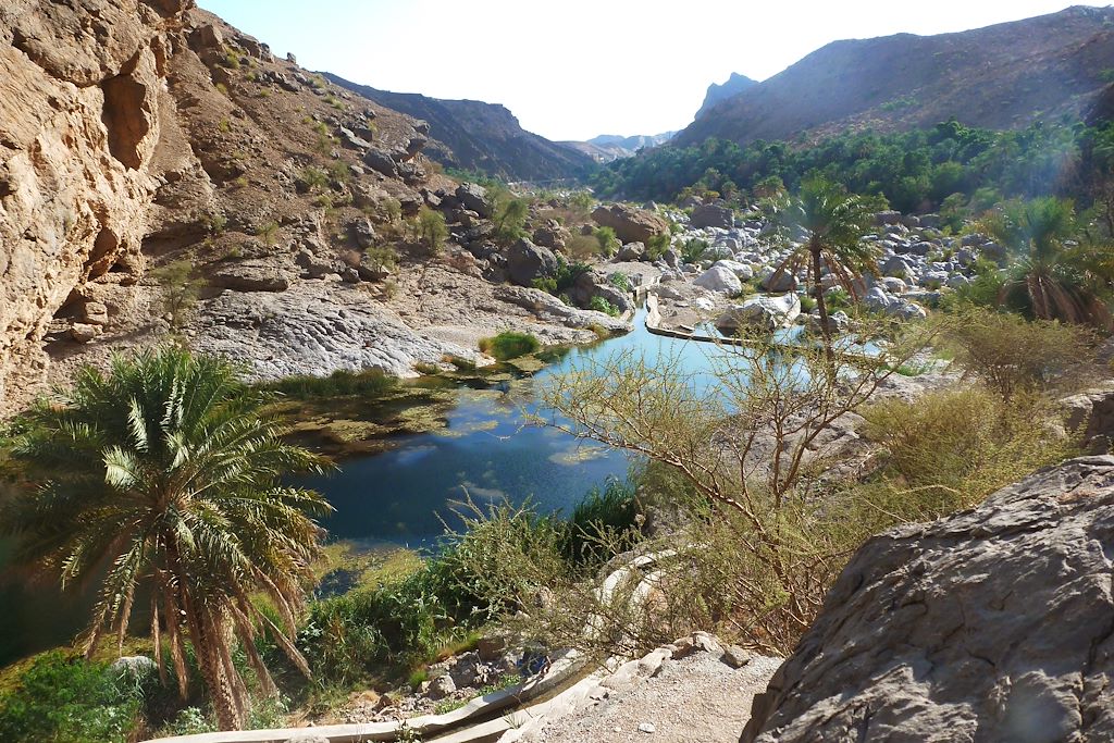 Image Voyage Oman - Trek Desert - Wadi bani Khaled