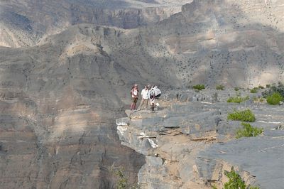 Randonnée dans le massif Djebel Akhdar - Oman