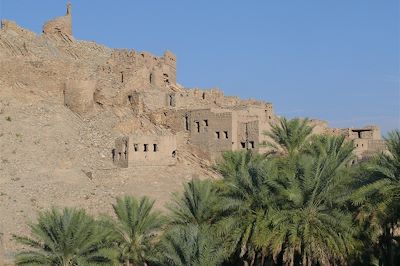 Village vers Birkat Al Mouz - Oman