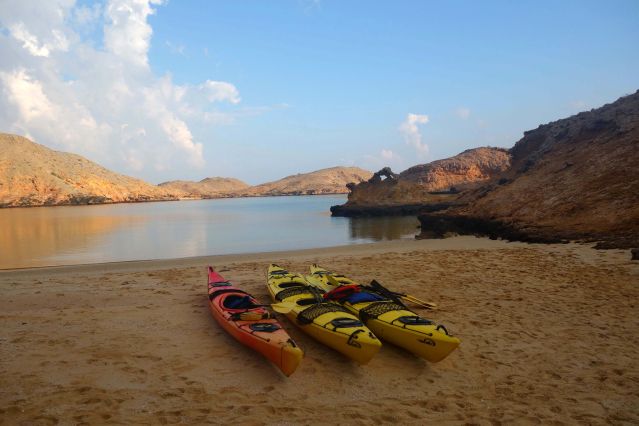 Image Kayak en mer d'Oman et terres du sultanat