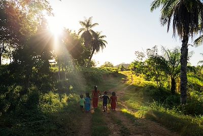 Enfants au Panama