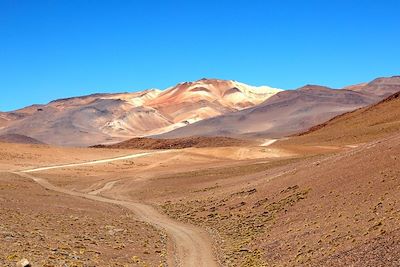 Piste à travers le Sud Lipez - Bolivie