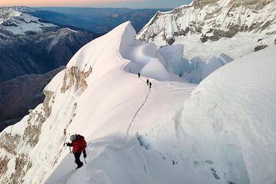 Ascension du sommet Chopicalqui - Cordillère Blanche - Ancash - Pérou 