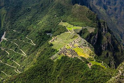 Vue depuis le Huayna Picchu - Pérou