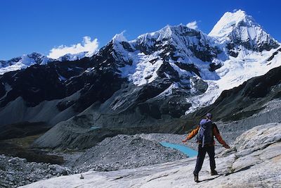 © Laurence Fleury - Quitaraju Alpamayo - Cordillère Blanche - Pérou Quitaraju Alpamayo - Cordillère Blanche - Pérou