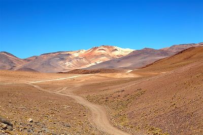 Piste à travers le Sud Lipez - Bolivie