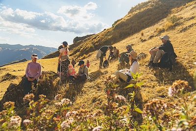 Petits Incas et temple du Soleil