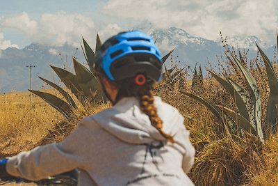 Randonnée en vélo dans la vallée sacrée