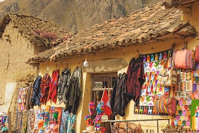 L'entrée du site d'Ollantaytambo