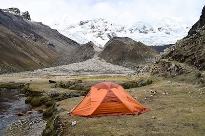 Camp de base - Tocllaraju - Pérou